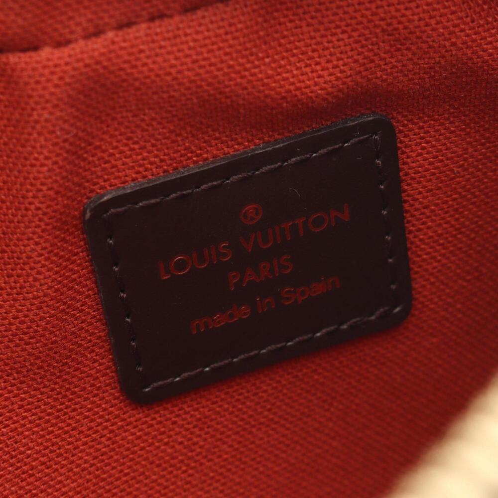 LOUIS VUITTON Authentic Brown Damier Leather Fanny Pack - Picture 4 of 8